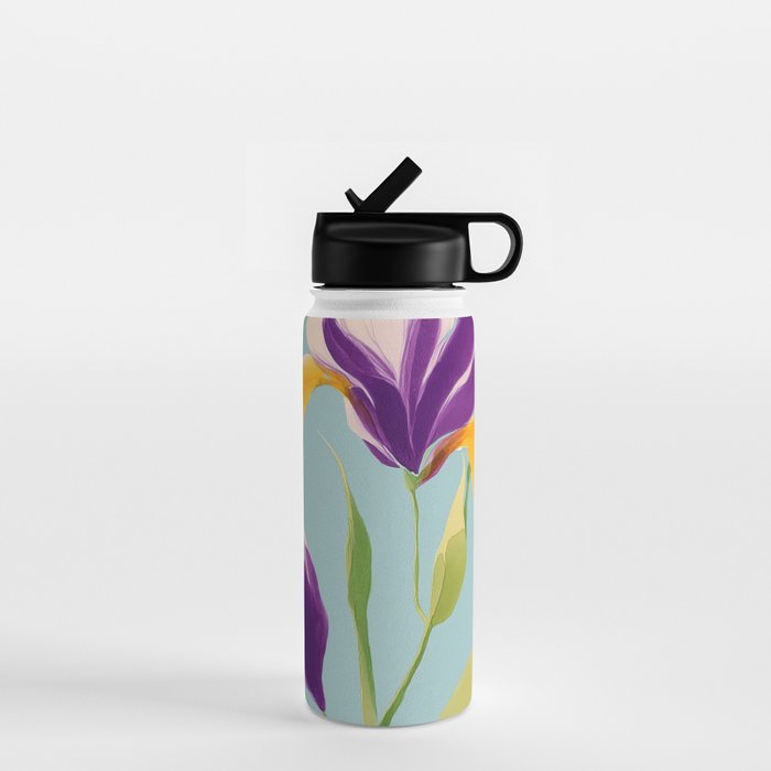 Sun-Kissed Iris Water Bottle Gallery Image 1