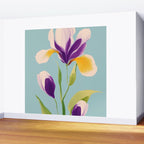 Sun-Kissed Iris Wall Mural Gallery Image 2