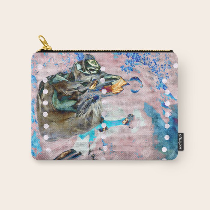 The Lovers In Pink Carry All Pouch Gallery Image 1