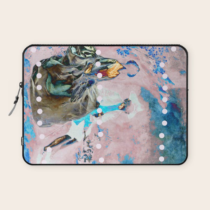 The Lovers In Pink Laptop Sleeve Gallery Image 1