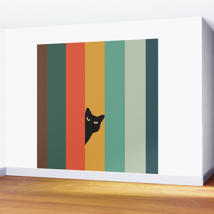 Cat Landscape 165A Wall Mural Gallery Image 2