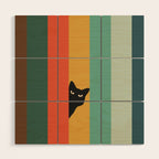 Cat Landscape 165A Wood Wall Art Gallery Image 1