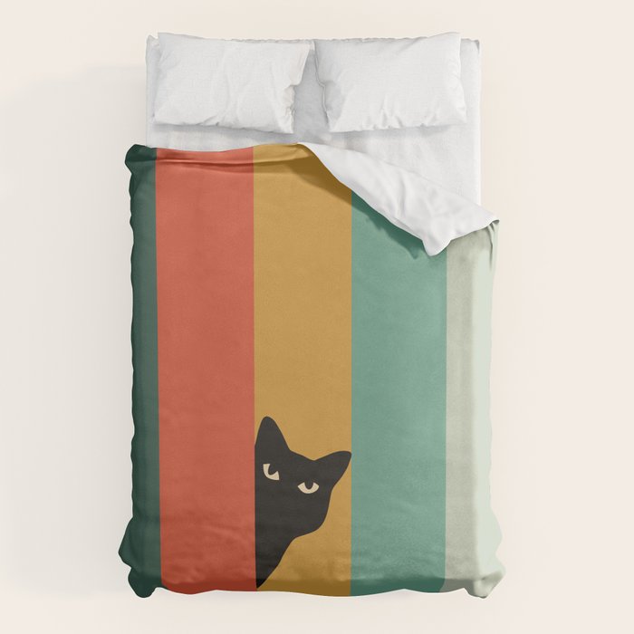 Cat Landscape 165A Duvet Cover Gallery Image 1
