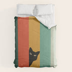 Cat Landscape 165A Comforter Gallery Image 6