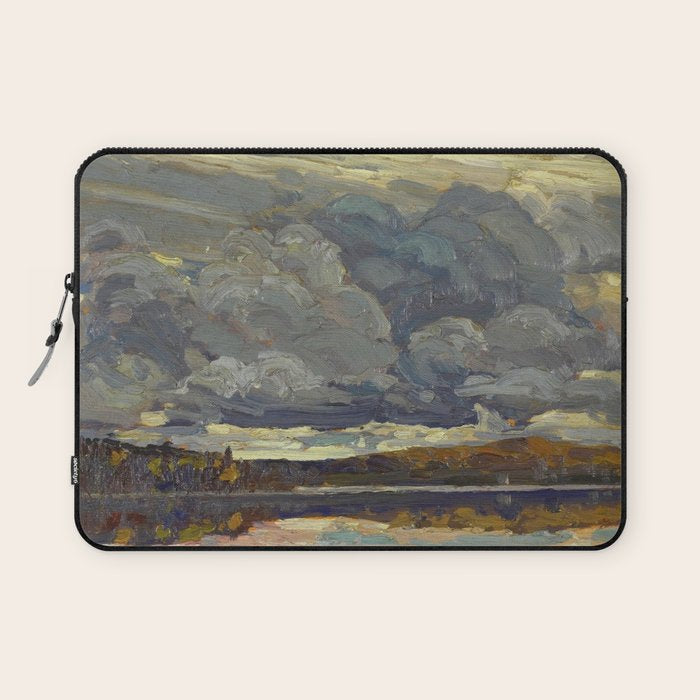 Tom Thomson Grey Sky 1914 Canadian Landscape Artist Laptop Sleeve Gallery Image 1