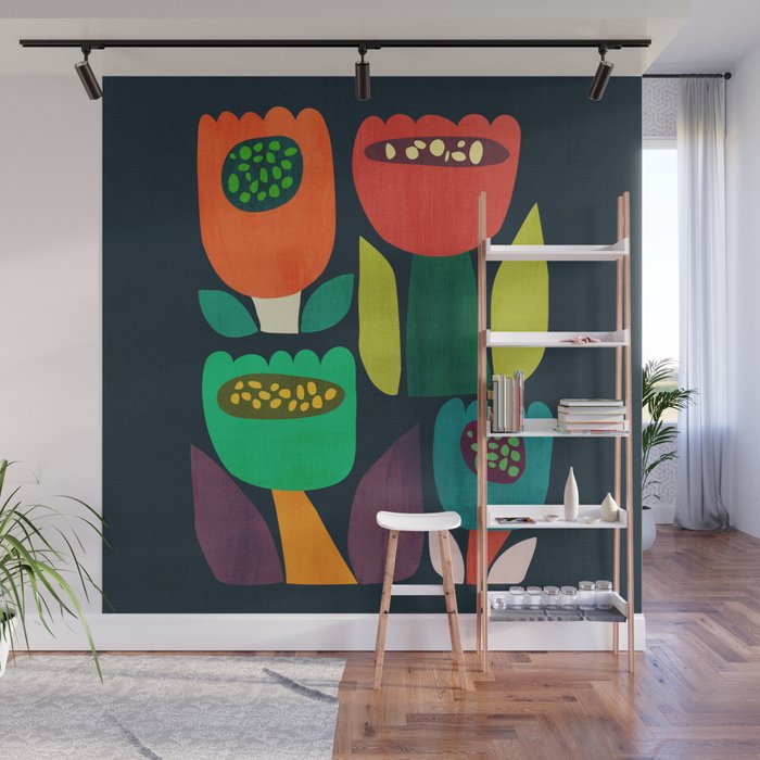 Flourish Wall Mural Gallery Image 1