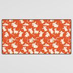 Happy mice pattern Desk Mat Gallery Image 3