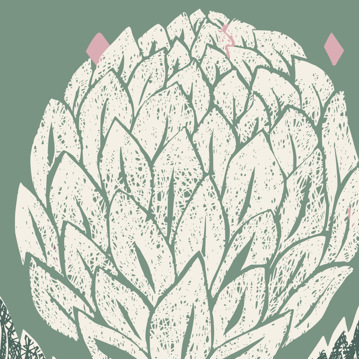 Artichoke sage green Coffee Mug Gallery Image 2