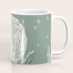 Artichoke sage green Coffee Mug Gallery Image 1