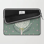 Artichoke sage green Laptop Sleeve Gallery Image 2