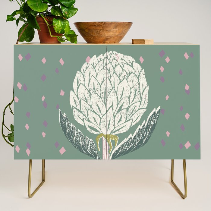 Artichoke sage green Credenza Gallery Image 1