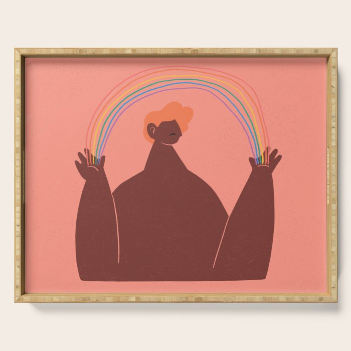 Rainbow Serving Tray Gallery Image 1