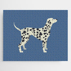 Dalmatian On Blue Jigsaw Puzzle Gallery Image 1