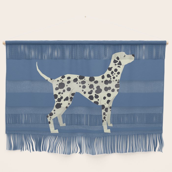 Dalmatian On Blue Wall Hanging Gallery Image 1