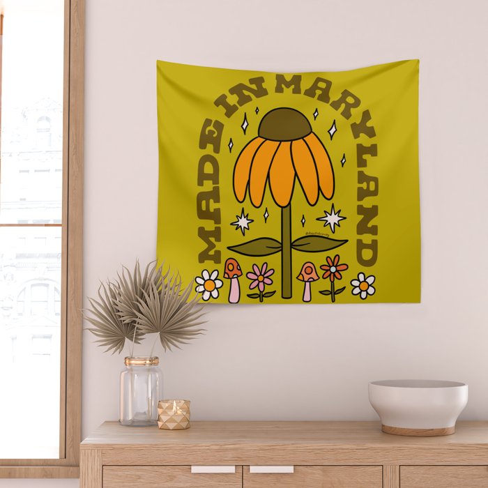Made In Maryland Wall Tapestry Gallery Image 2