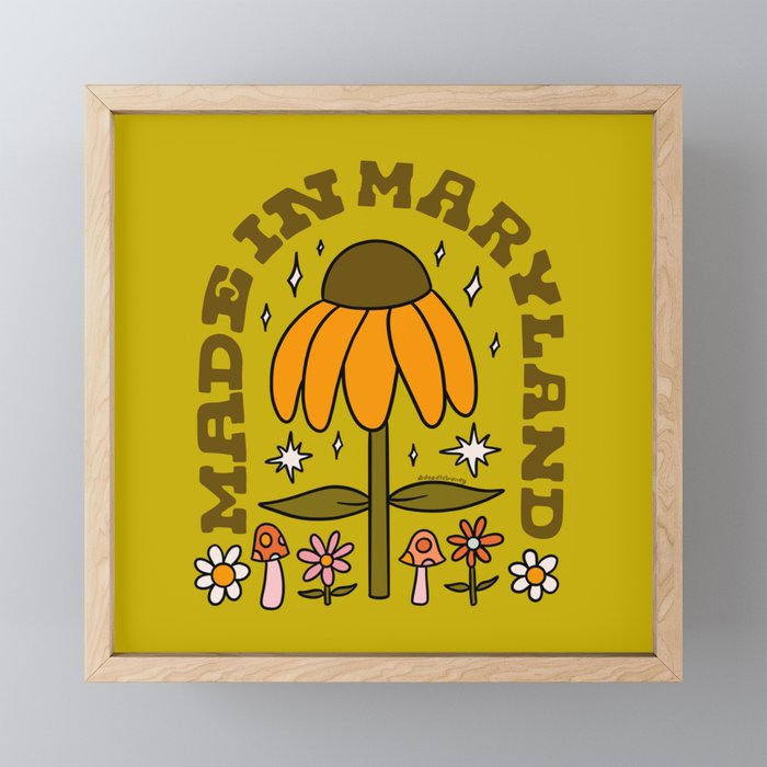 Made In Maryland Mini Art Print Gallery Image 1