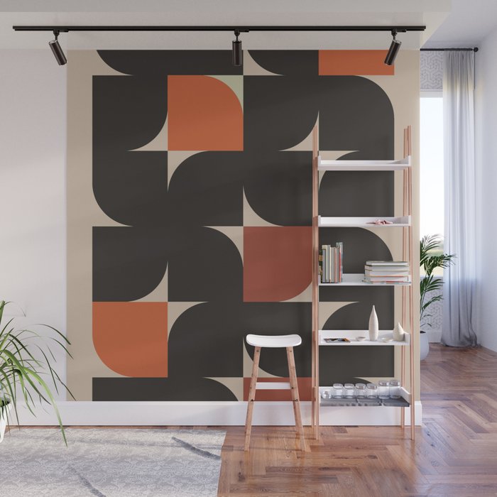 Geometric Shapes 254 Wall Mural Gallery Image 1