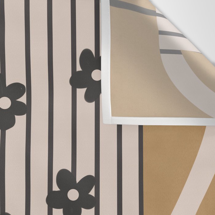 Patterned Stillness 8 Wall Tapestry Gallery Image 3