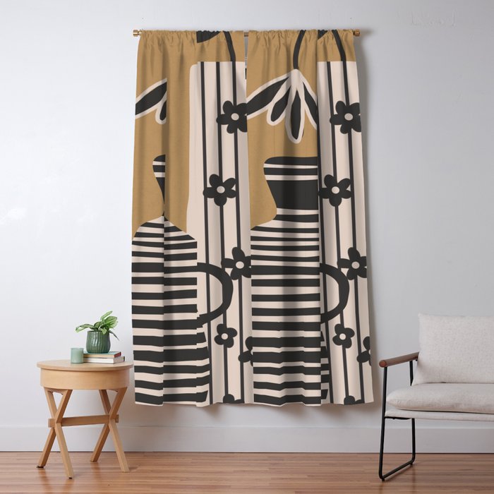Patterned Stillness 8 Window Curtain Gallery Image 5