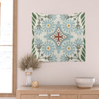 Moroccan Tile Wall Tapestry Gallery Image 2