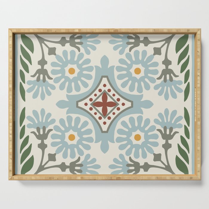 Moroccan Tile Serving Tray Gallery Image 1