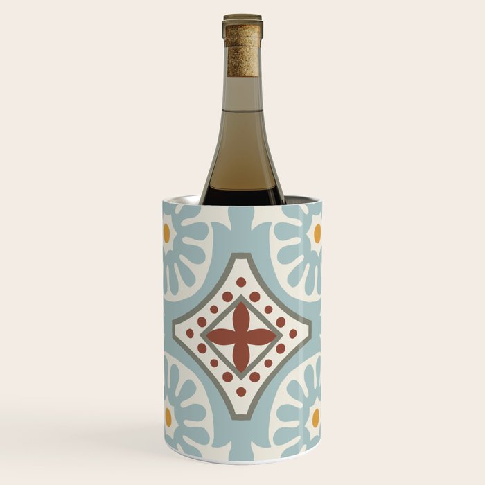 Moroccan Tile Wine Chiller