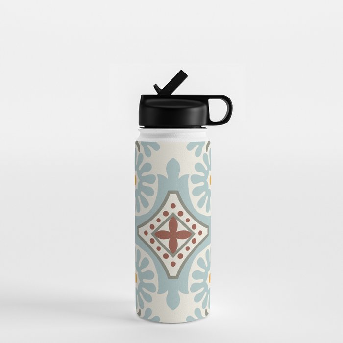 Moroccan Tile Water Bottle Gallery Image 1
