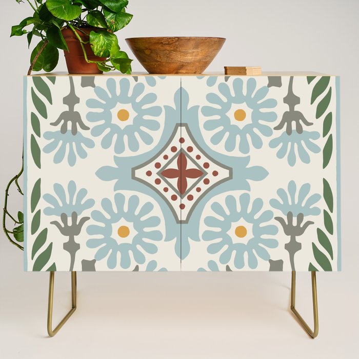 Moroccan Tile Credenza Gallery Image 1