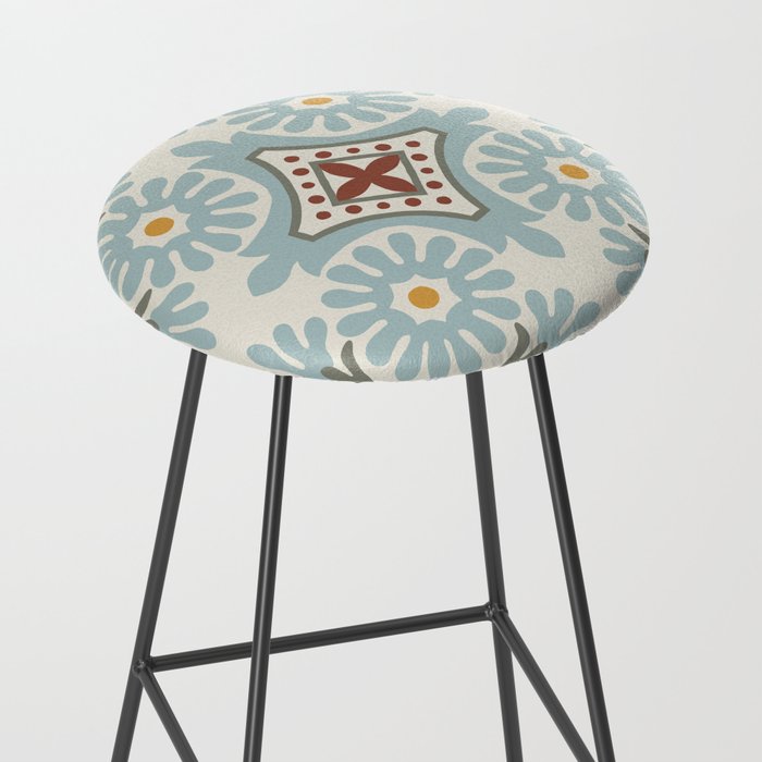 Moroccan Tile Stool Gallery Image 2