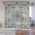 Moroccan Tile Wall Mural Gallery Image 1
