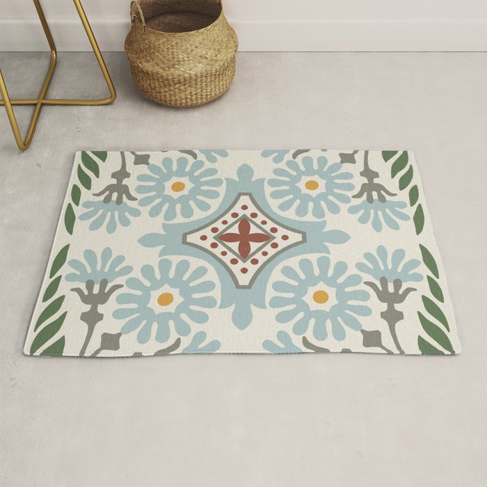Moroccan Tile Rug Gallery Image 1