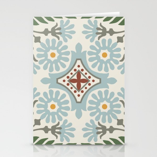 Moroccan Tile Stationery Card Gallery Image 2