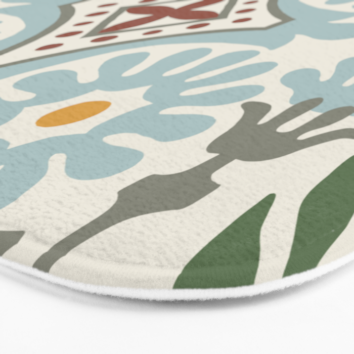 Moroccan Tile Bath Mat Gallery Image 3
