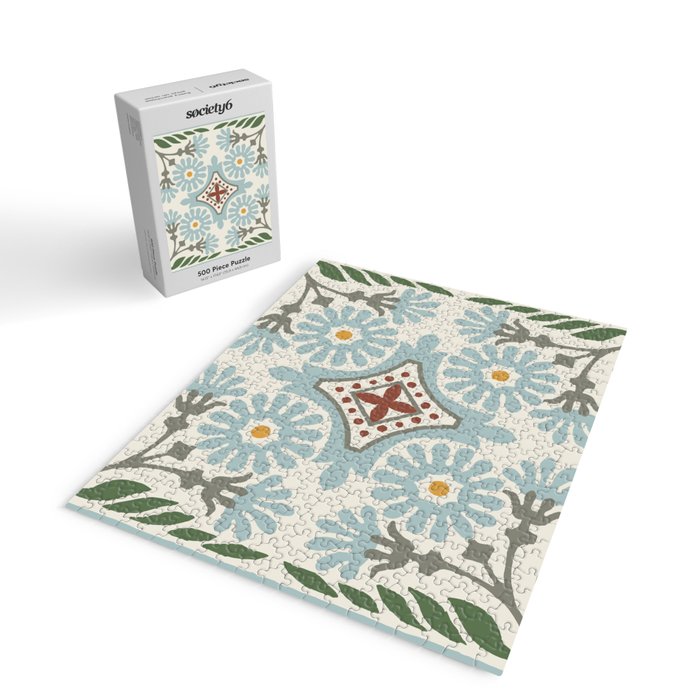 Moroccan Tile Jigsaw Puzzle Gallery Image 2