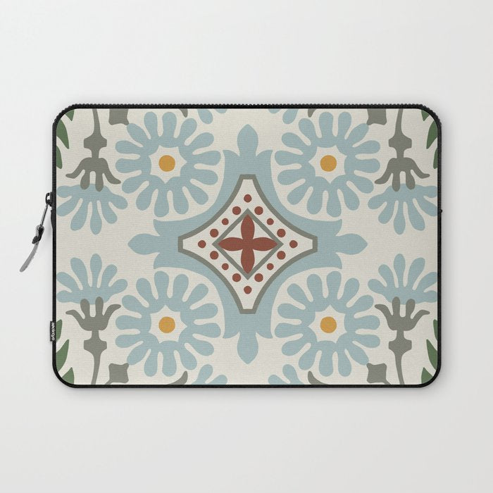 Moroccan Tile Laptop Sleeve Gallery Image 1