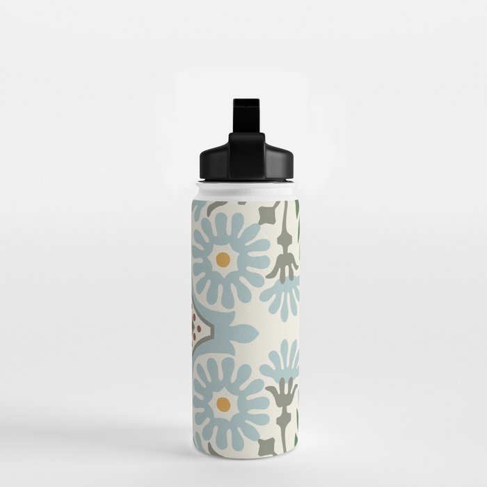 Moroccan Tile Water Bottle Gallery Image 2
