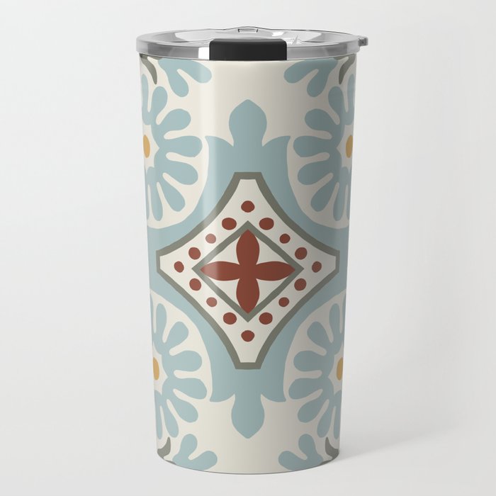 Moroccan Tile Travel Mug Gallery Image 1