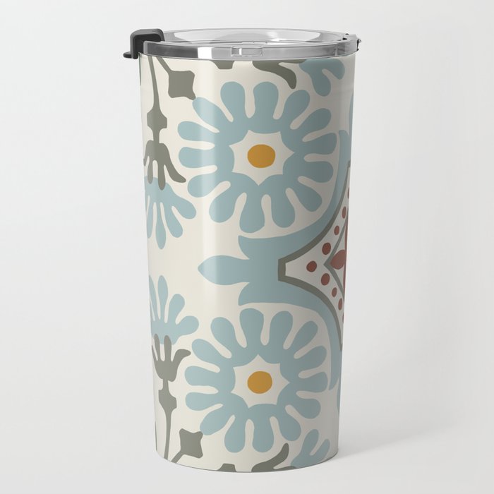 Moroccan Tile Travel Mug Gallery Image 3
