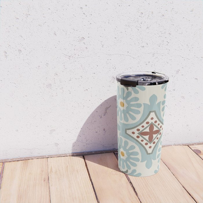 Moroccan Tile Travel Mug Gallery Image 4