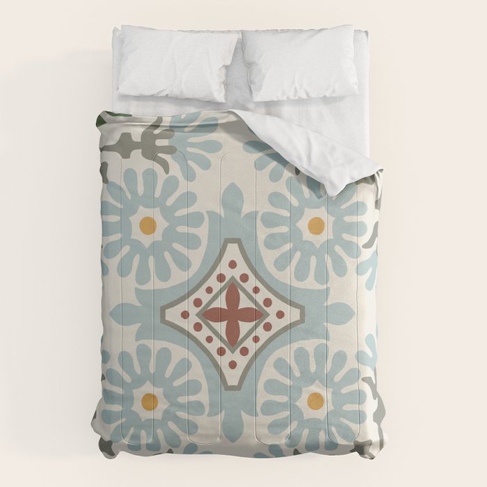 Moroccan Tile Comforter Gallery Image 1