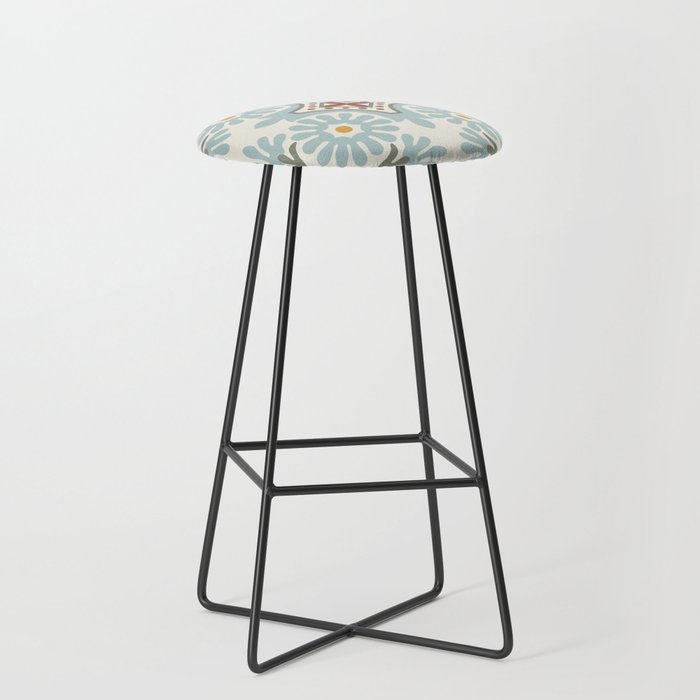 Moroccan Tile Stool Gallery Image 1