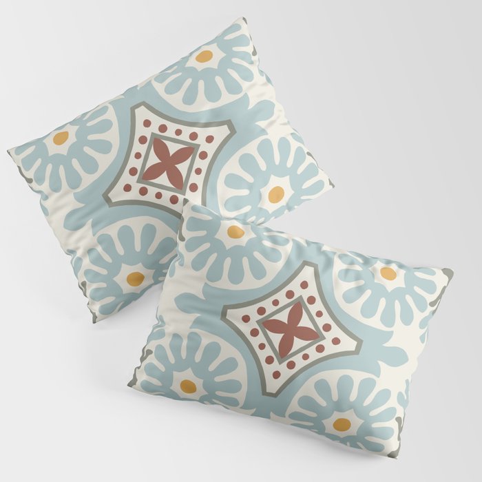 Moroccan Tile Pillow Sham Gallery Image 3