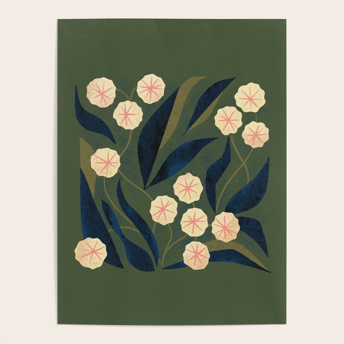 Green Floral Poster Gallery Image 4