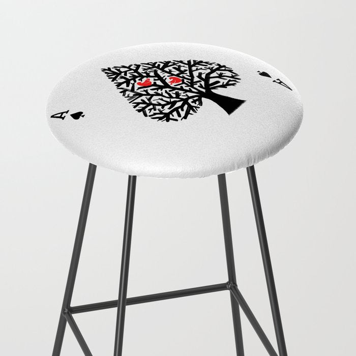 Ace of spade Stool Gallery Image 2
