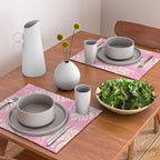 Pink Monstera Boho Tropical Placemat Gallery Image 2