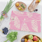 Pink Monstera Boho Tropical Cutting Board Gallery Image 2
