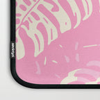 Pink Monstera Boho Tropical Laptop Sleeve Gallery Image 3