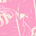 Pink Monstera Boho Tropical Coffee Mug Gallery Image 2