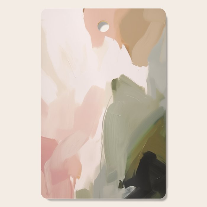 Midcentury Boho Garden II Cutting Board Gallery Image 1