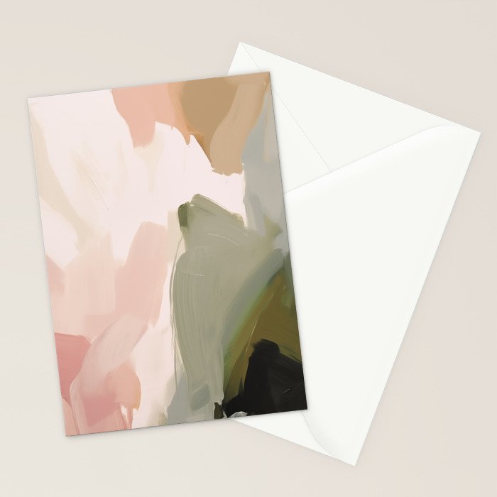 Midcentury Boho Garden II Stationery Card Gallery Image 2